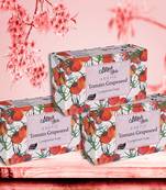375 Gm Organic Tomato Grapeseed Complexion Soap Bar (Pack of 3)