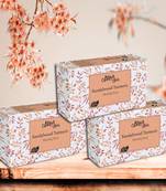 375 Gm Organic Sandalwood Turmeric Healing Soap Bar (Pack of 3)
