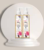 400 Ml Natural & Organic Activated Charcoal Shampoo (Pack of 2)