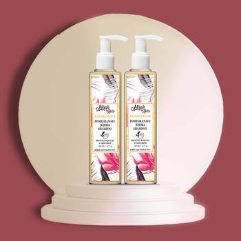 400 Ml Pomegranate and Jojoba New Hair Growth Shampoo (Pack of 2) 1