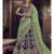 Dark-Blue Embroidered Velvet Semi Stitched Lehenga