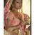 Light-Pink Embroidered Silk Semi Stitched Lehenga