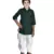 Kids Green Kurta Pyjama Set For Boys 
