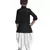 Boys Black Pathani Kurta Pyjama Set 