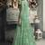 Green Embroidered Net Salwar