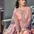 Pink Embroidered Silk Salwar
