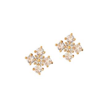 Gold cubic zirconia mangalsutra 4
