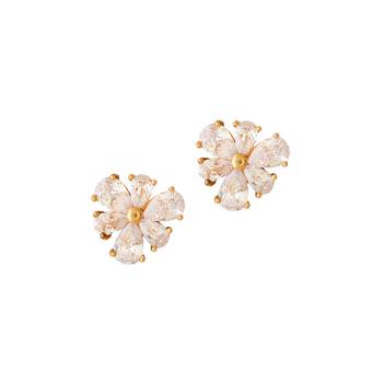 Gold cubic zirconia mangalsutra 5