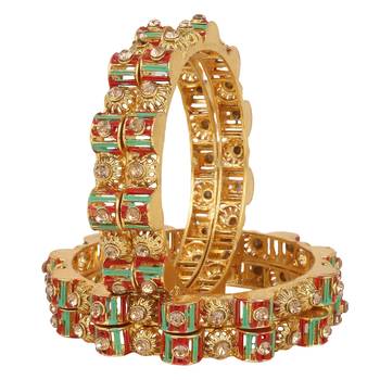 Gold zircon   bangles-and-bracelets 2