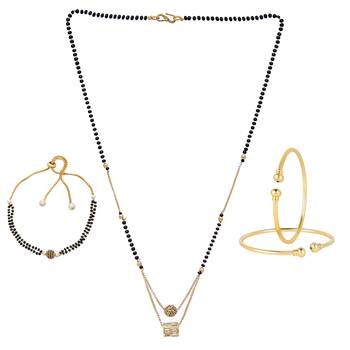 Gold zircon   jewellery-combo 1