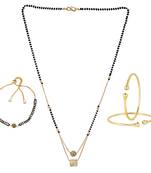 Gold zircon   jewellery-combo