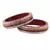 Maroon Crystal Bangles And Bracelets