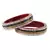 Maroon Crystal Bangles And Bracelets