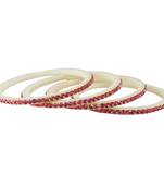 Pink Crystal Bangles And Bracelets