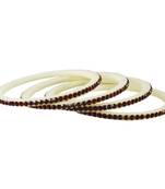 White Crystal Bangles And Bracelets