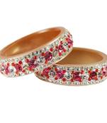 White Crystal Bangles And Bracelets