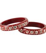 Red Crystal Bangles And Bracelets