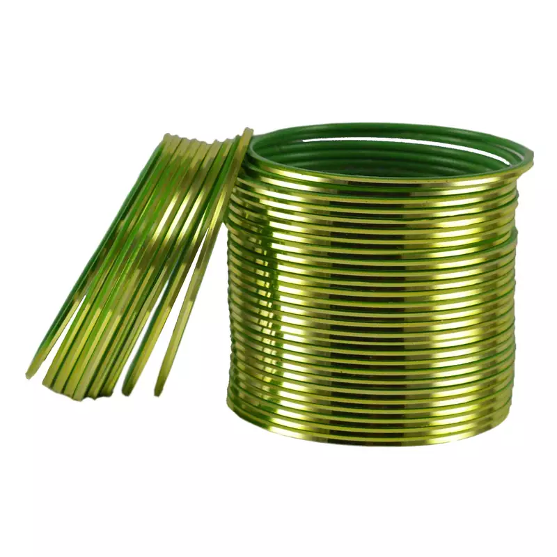 Green Crystal Bangles And Bracelets