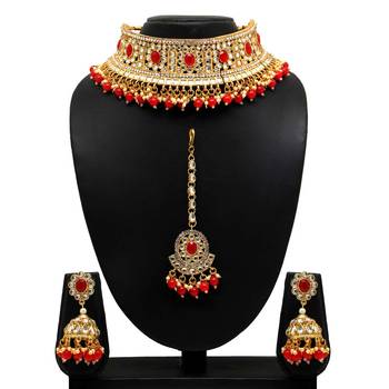 Red necklace-sets 1