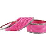 Pink Crystal Bangles And Bracelets
