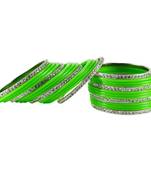 Green Crystal Bangles And Bracelets