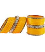 Yellow Crystal Bangles And Bracelets