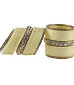 White Crystal Bangles And Bracelets