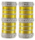 Yellow Crystal Bangles And Bracelets