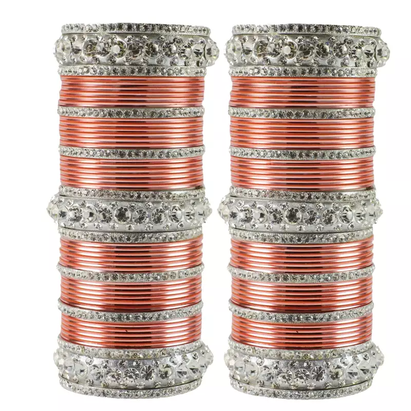 Brown Crystal Bangles And Bracelets
