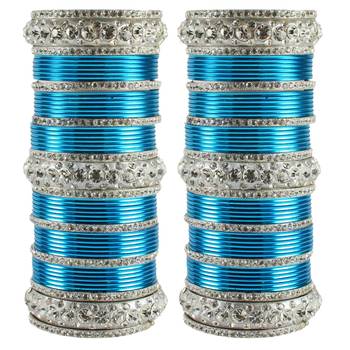 Turquoise Crystal Bangles And Bracelets 1