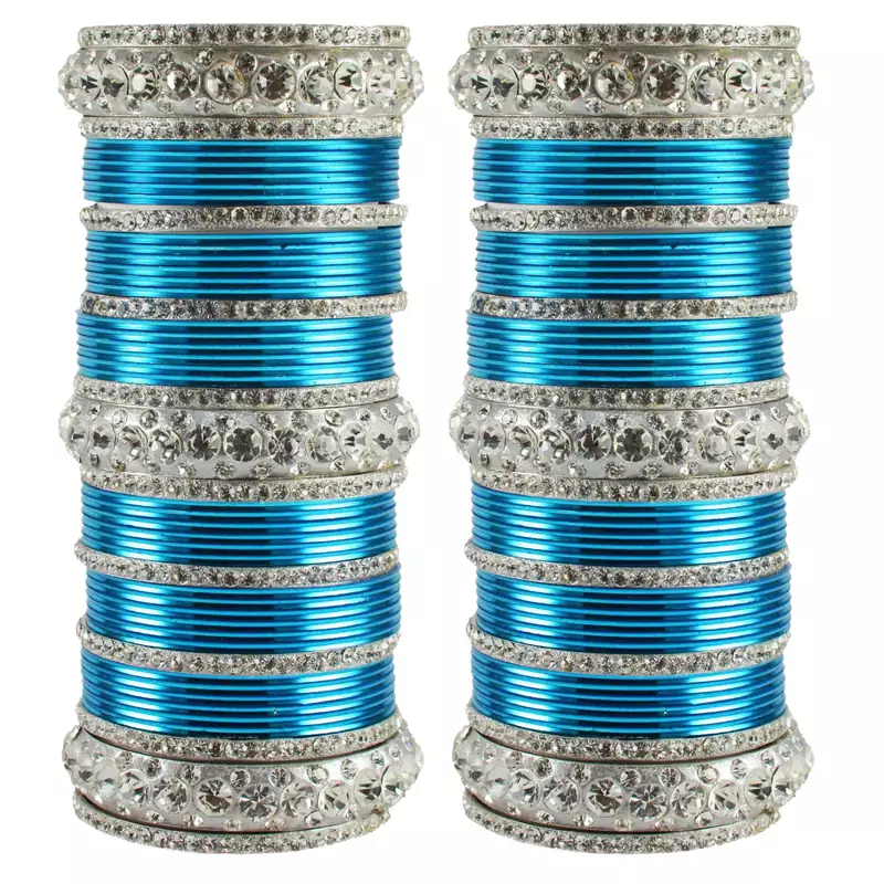 Turquoise Crystal Bangles And Bracelets