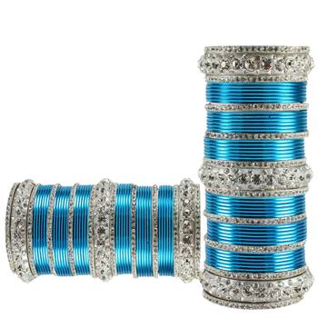 Turquoise Crystal Bangles And Bracelets 2
