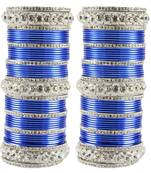 Blue Crystal Bangles And Bracelets
