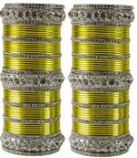 Yellow Crystal Bangles And Bracelets