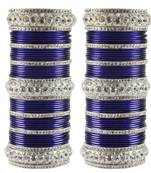 Blue Crystal Bangles And Bracelets