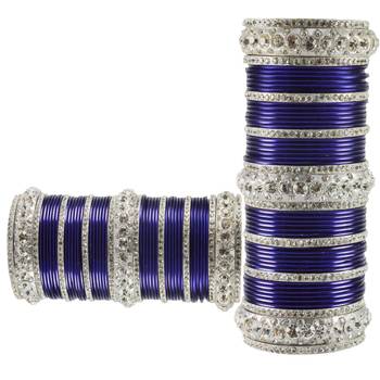 Blue Crystal Bangles And Bracelets 2
