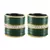 Green Crystal Bangles And Bracelets