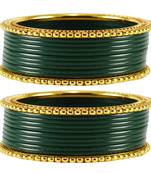 Green Crystal Bangles And Bracelets