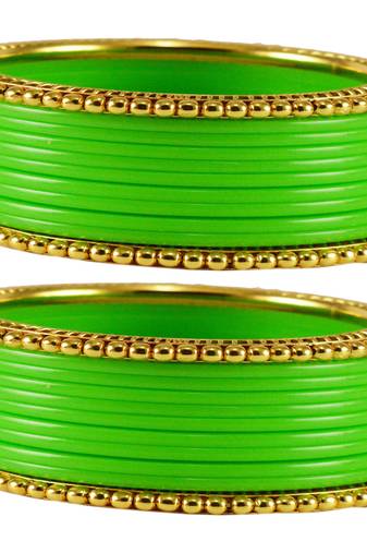 Green Crystal Bangles And Bracelets