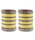 White Crystal Bangles And Bracelets