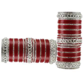 Red Crystal Bangles And Bracelets 2