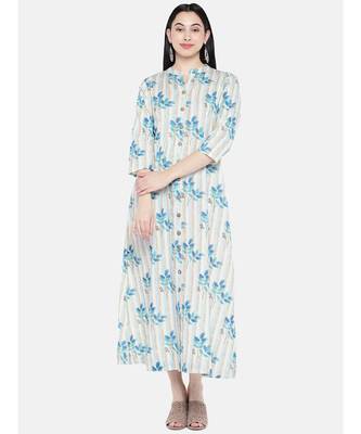 multicolor printed cotton kurtis 1