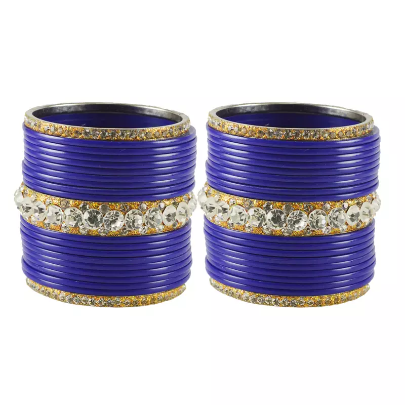 Blue Crystal Bangles And Bracelets