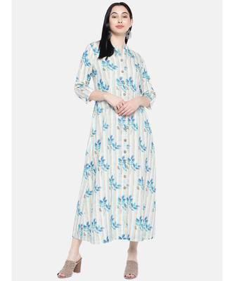 multicolor printed cotton kurtis 4