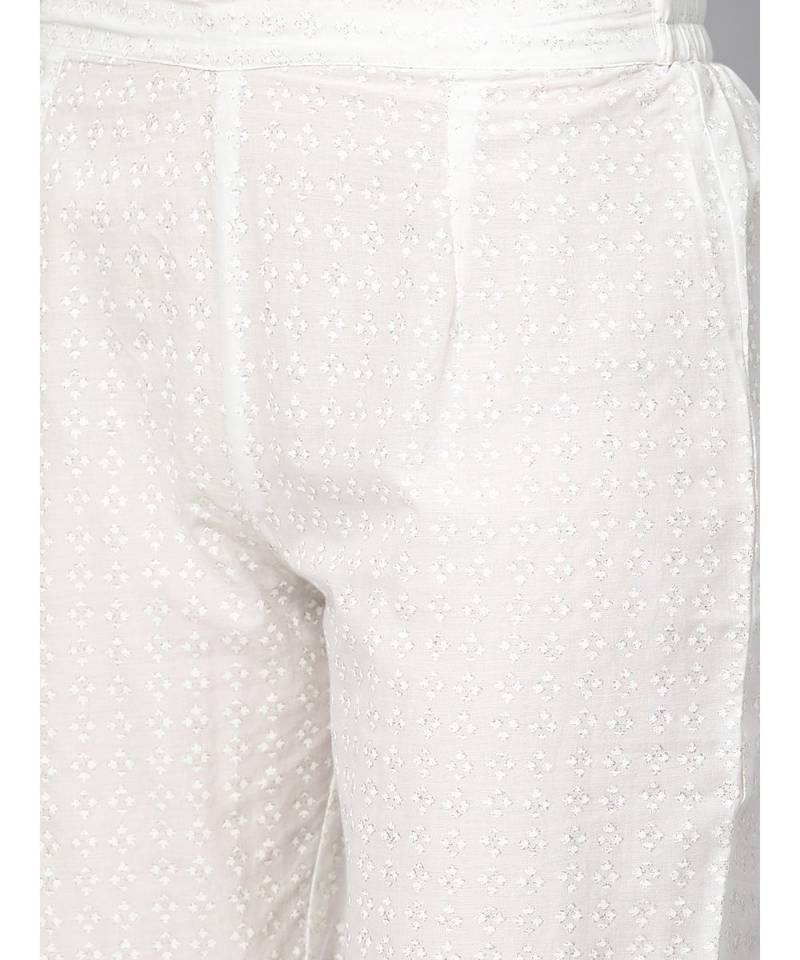 yellow printed cotton kurta-sets