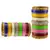 Multicolor Crystal Bangles And Bracelets