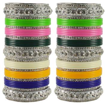 Multicolor Crystal Bangles And Bracelets 1
