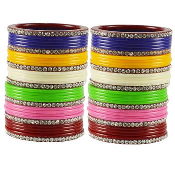 Multicolor Crystal Bangles And Bracelets 1