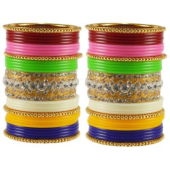 Multicolor Crystal Bangles And Bracelets 1