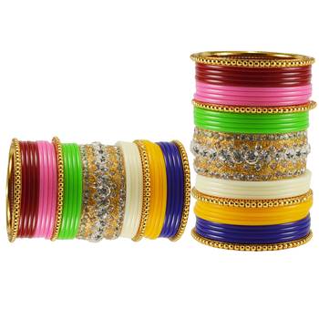 Multicolor Crystal Bangles And Bracelets 2